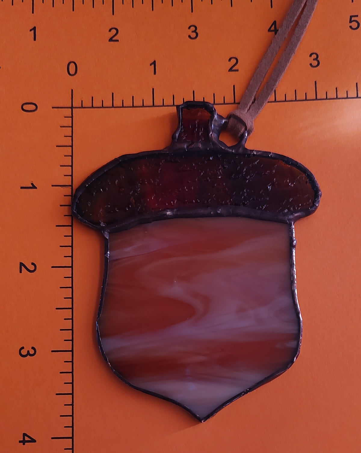 Stained Glass Acorn