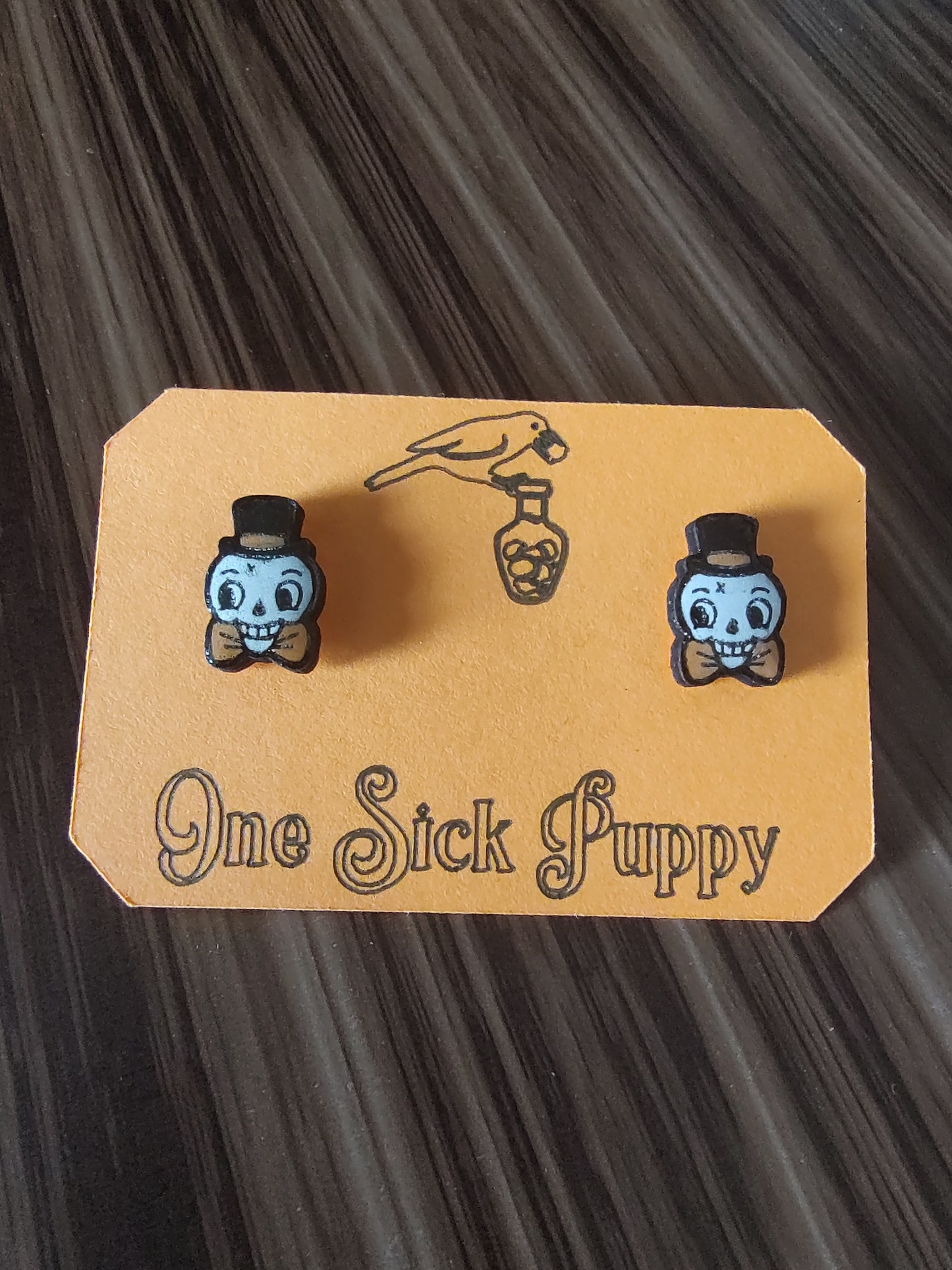 Vintage Skeleton Studs