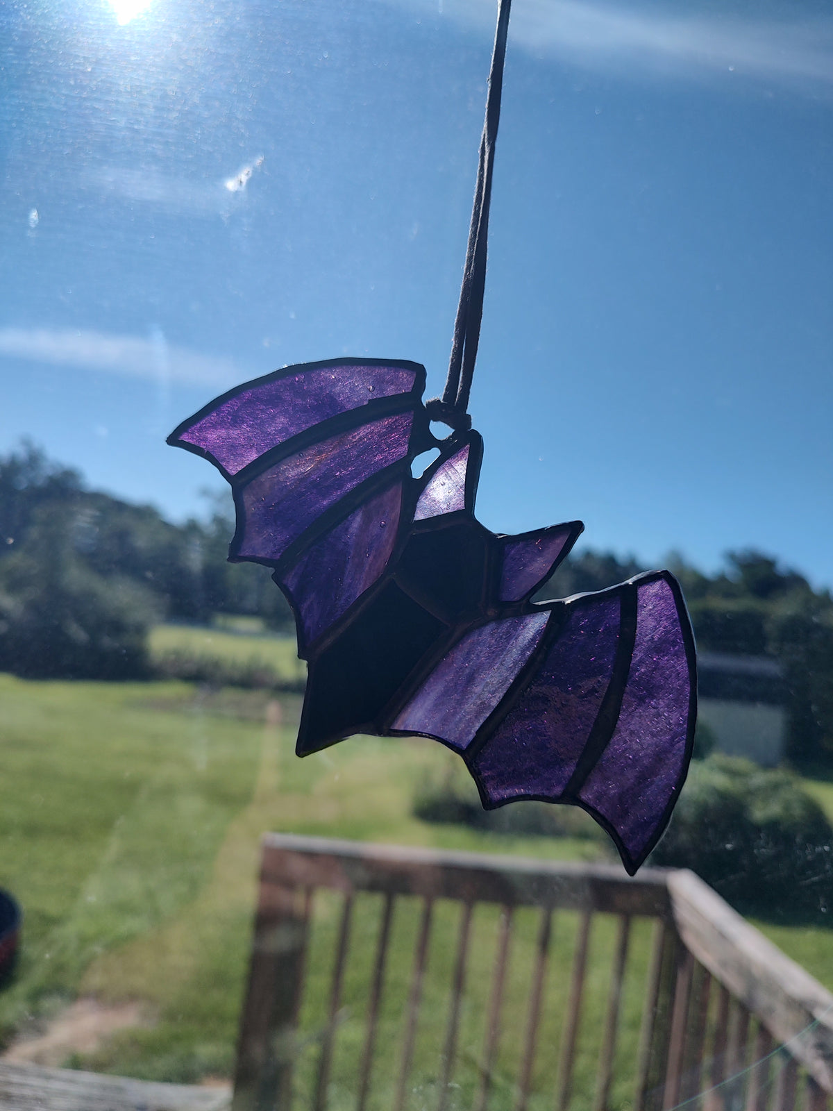 Stained Glass Bat