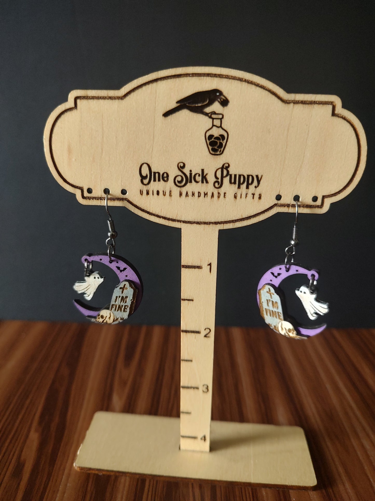 I'm Fine Dangle Earrings