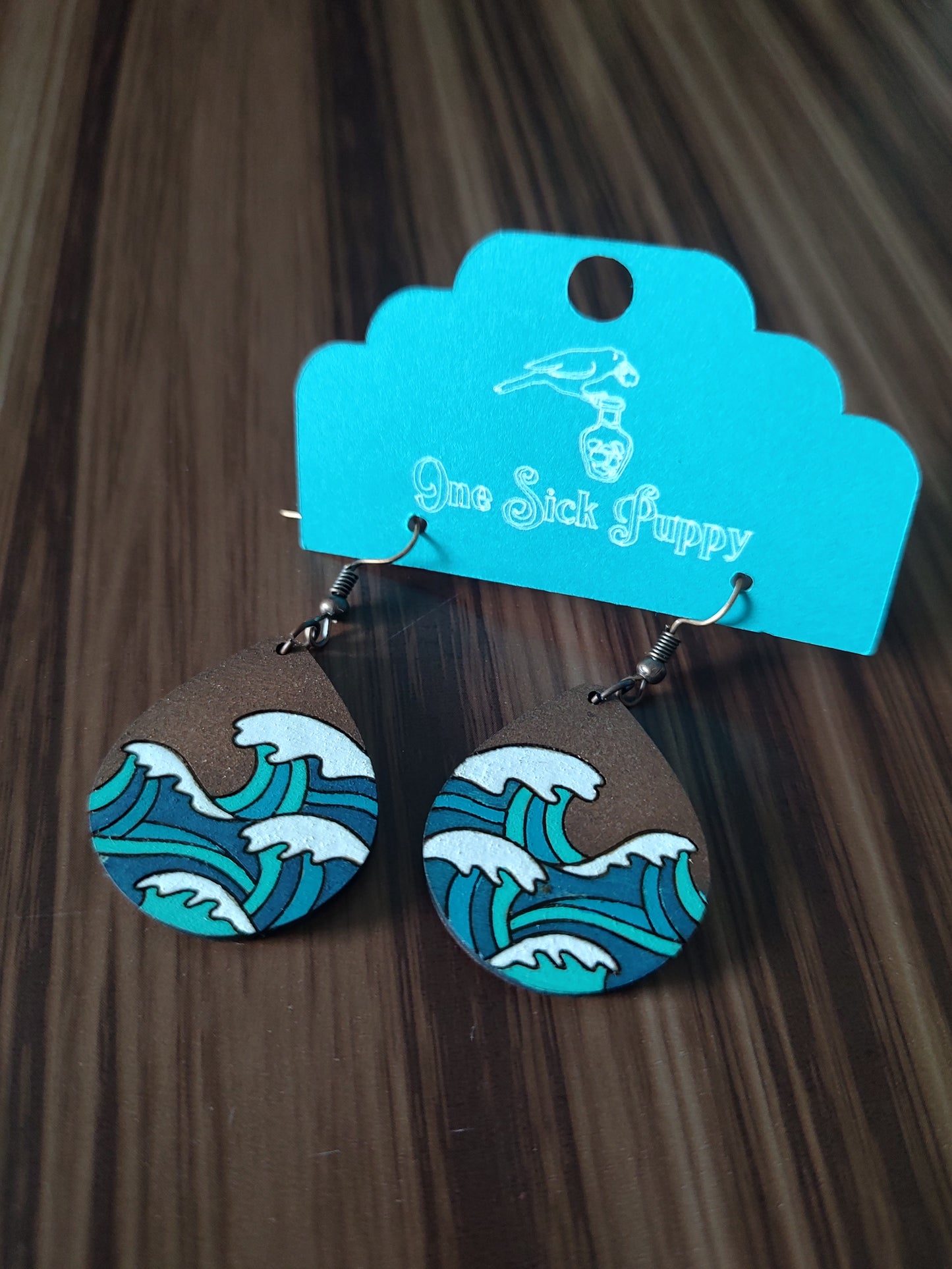 Blue Wave Dangles