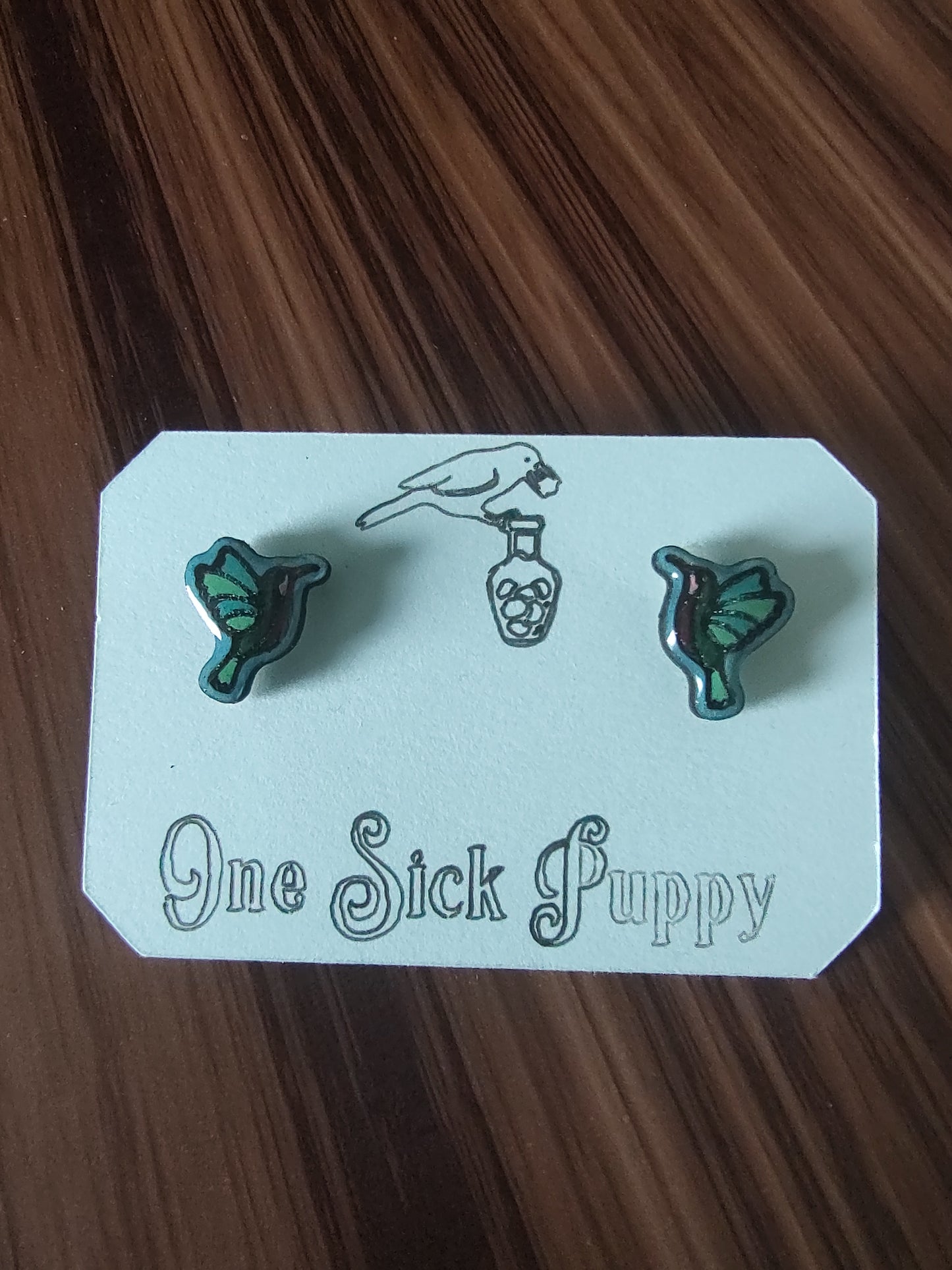 Hummingbird Studs