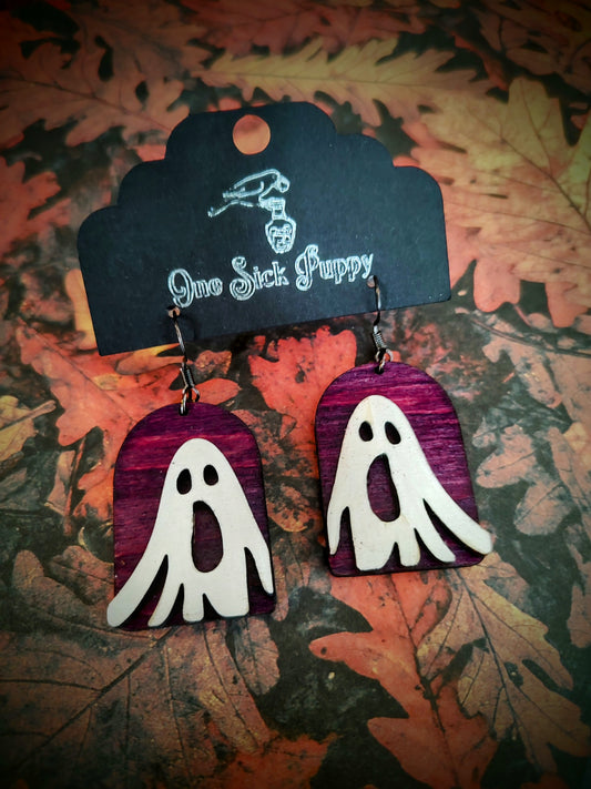 Ghost Dangle Earrings