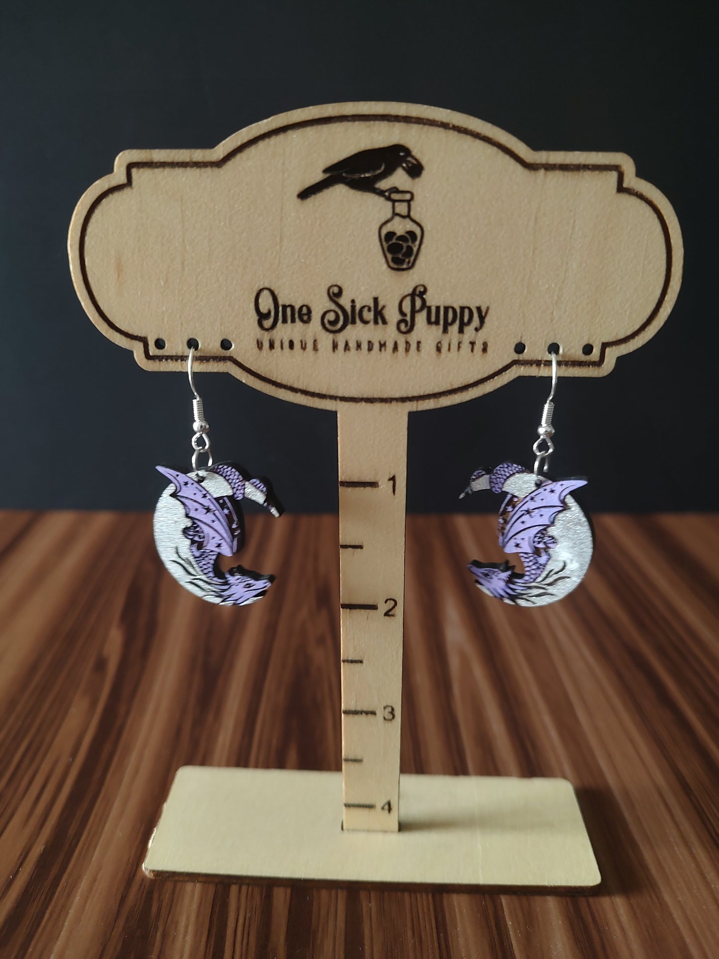 Dragon Dangle Earrings
