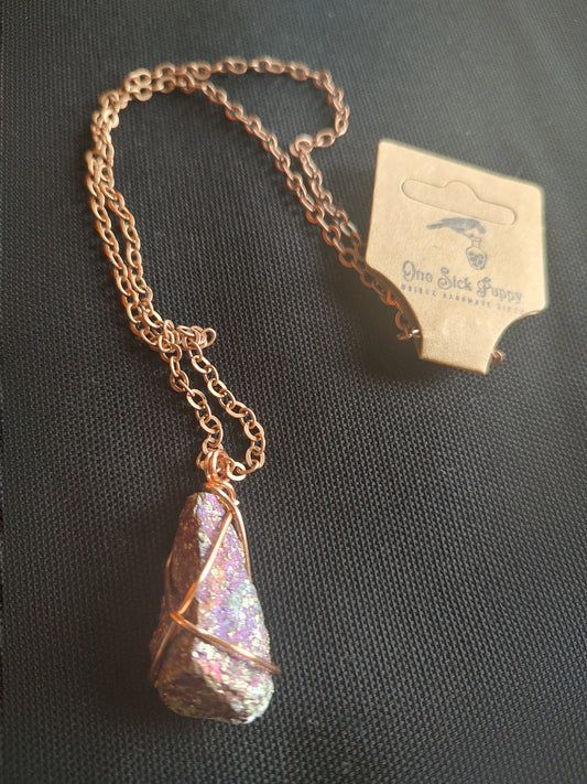 Peacock Ore Necklace