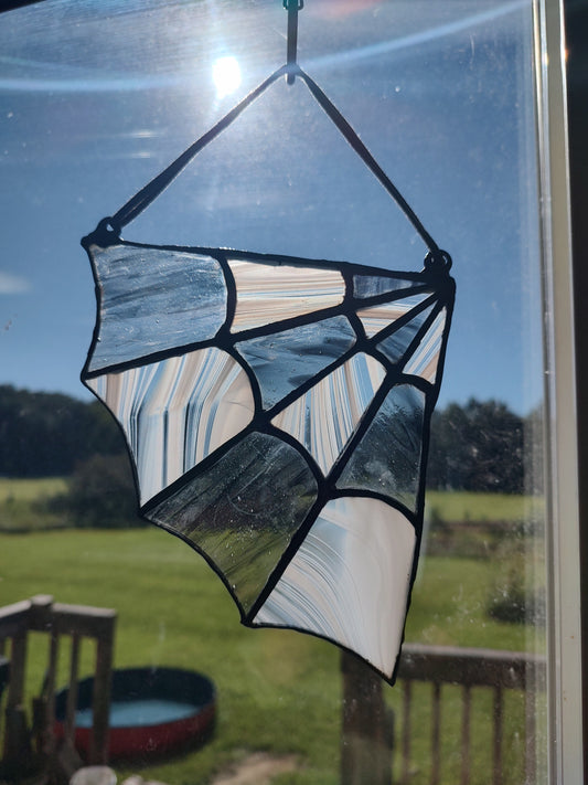 Stained Glass Corner Web