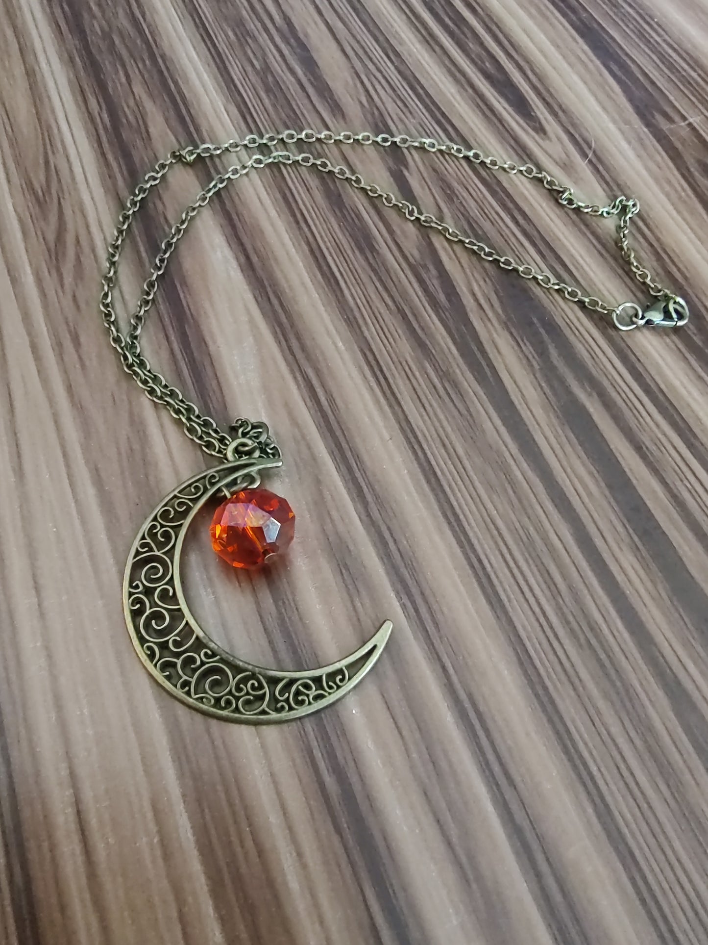 Bronze Moon Necklaces