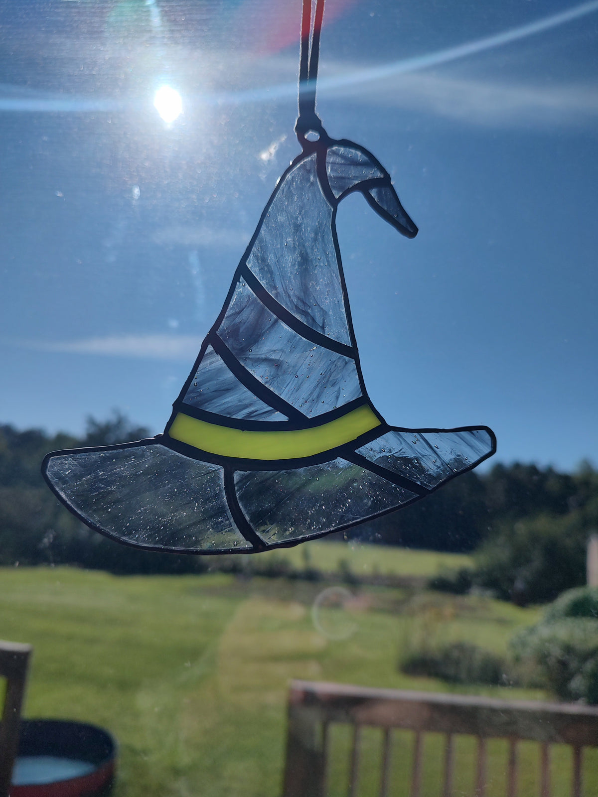 Stained Glass Witch Hat