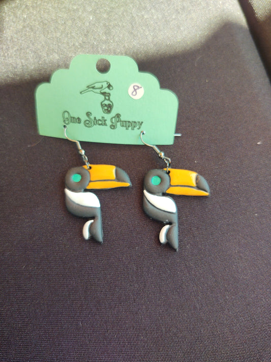 Toucan Earrings