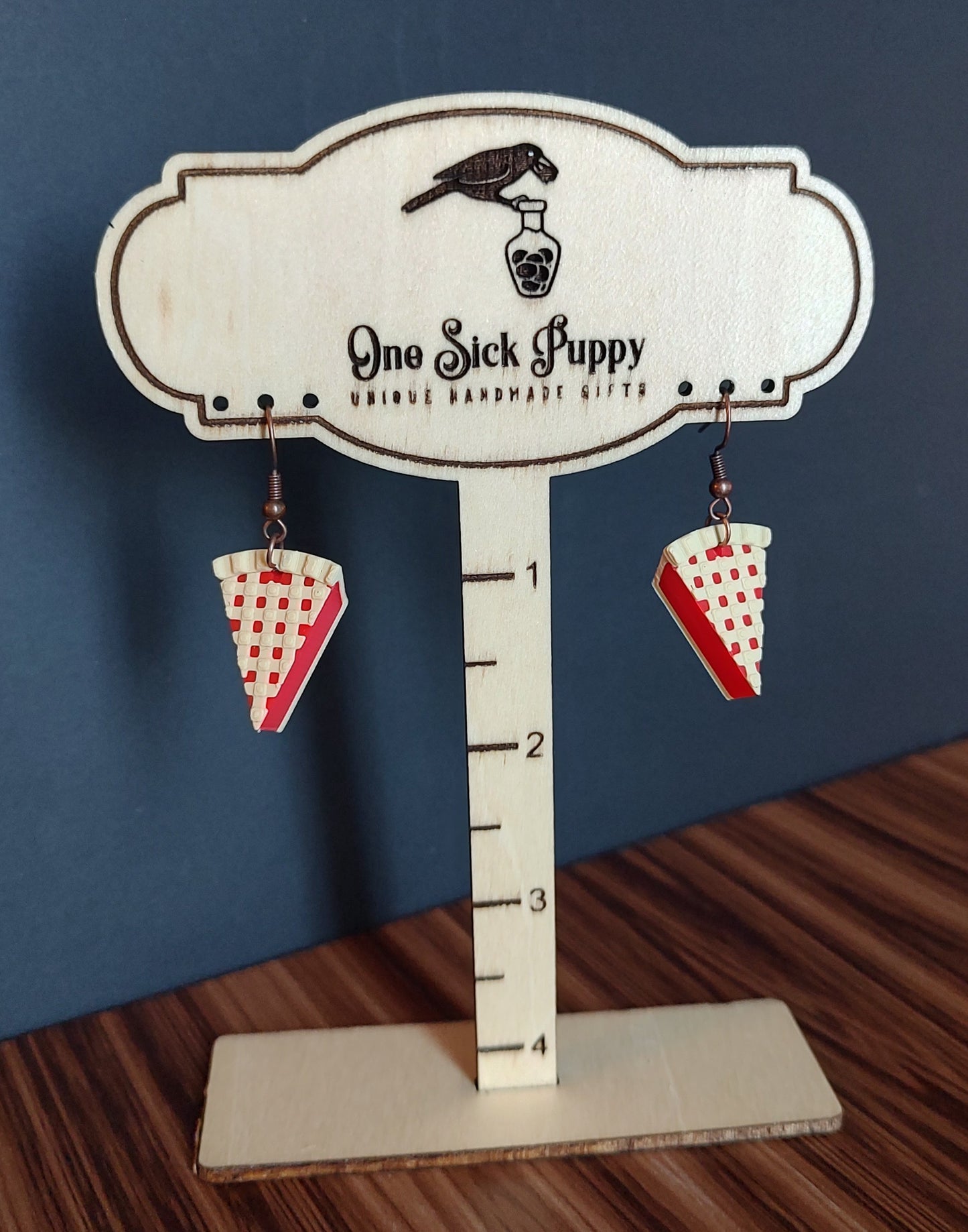Cherry Pie Dangle Earrings